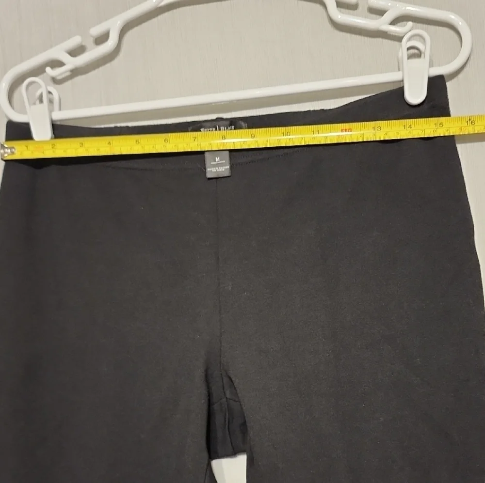 White House Black Market Split Ankle Black Leggings